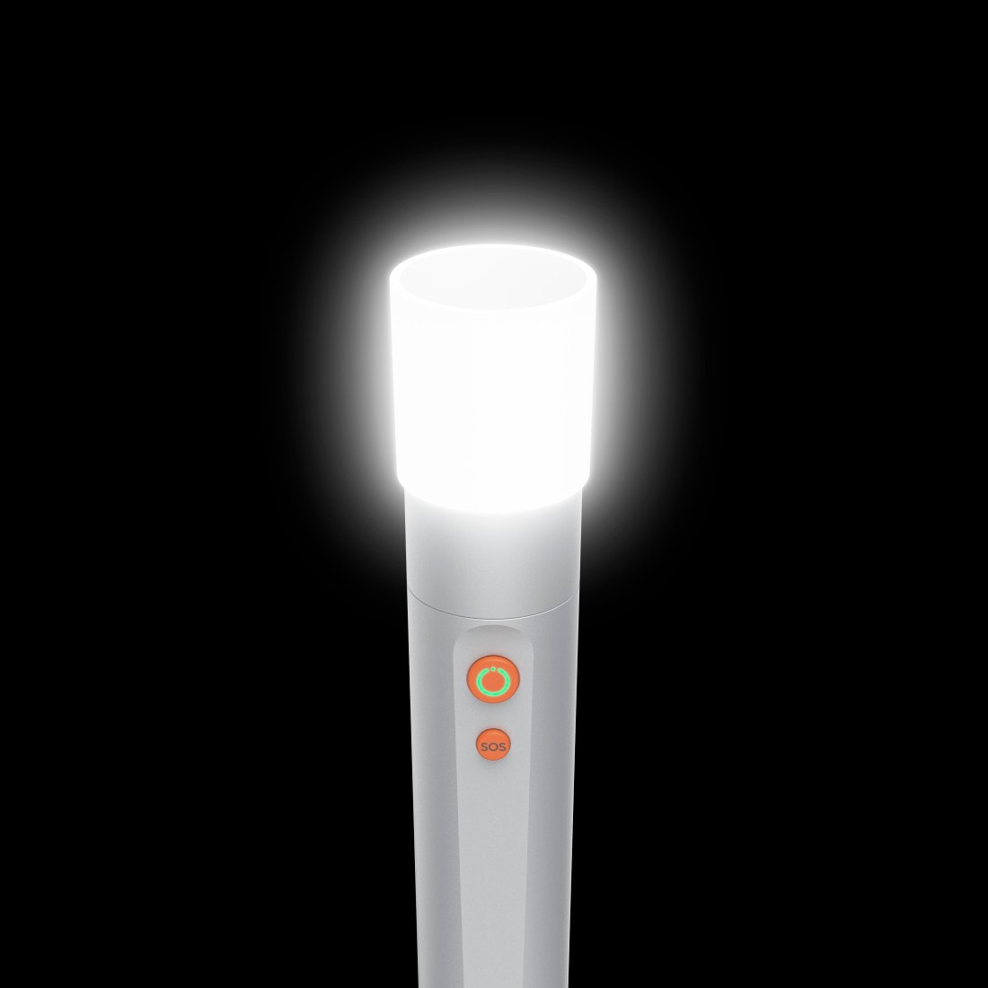 Hama LED Taschenlampe »LED-Taschenlampe, aufladbar, Aluminium, 4 Modi + SOS« stromsparend, robust