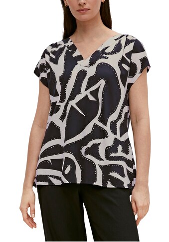 Comma Shirtbluse, mit Alloverprint kaufen