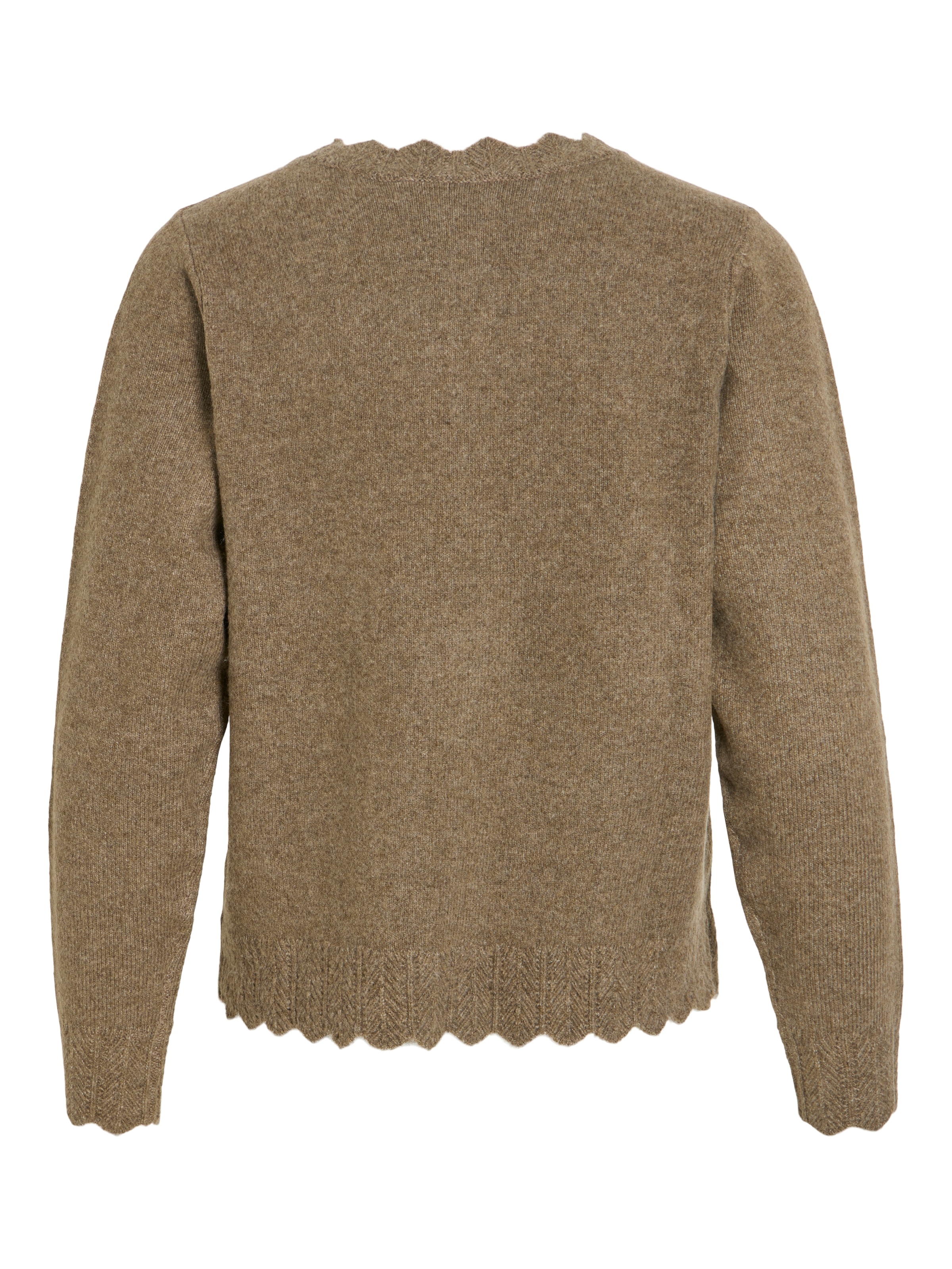 Vila Strickjacke »VINIKOLINA L/S O-NECK KNIT CARDIGAN-NOOS« Materialmix, Stretch, regular fit