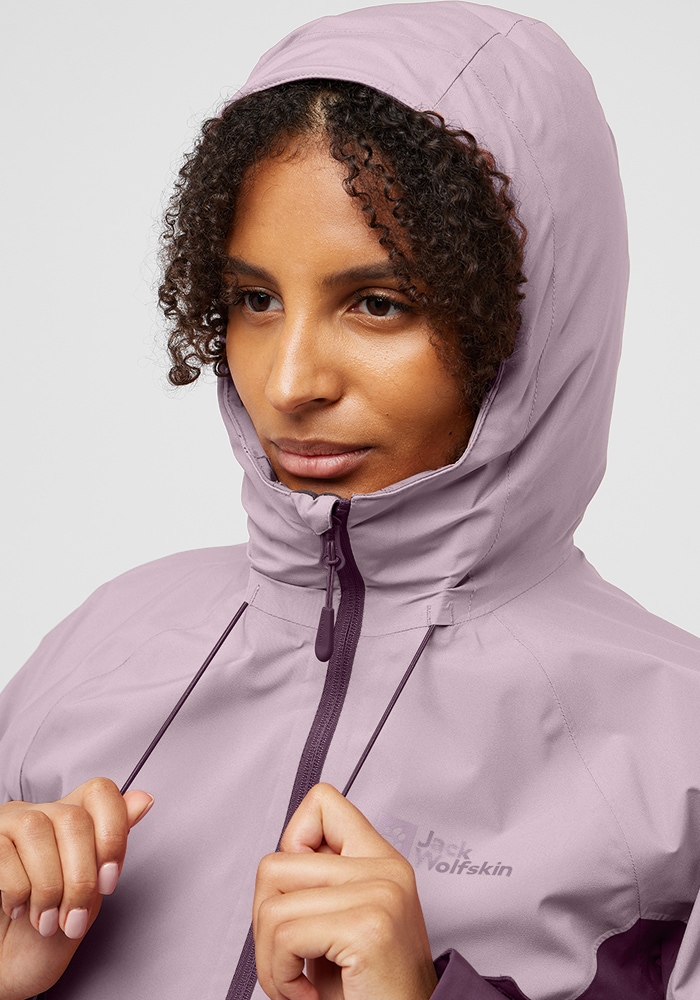 Jack Wolfskin 3-in-1-Funktionsjacke »GLAABACH 3IN1 JKT W«, mit Kapuze