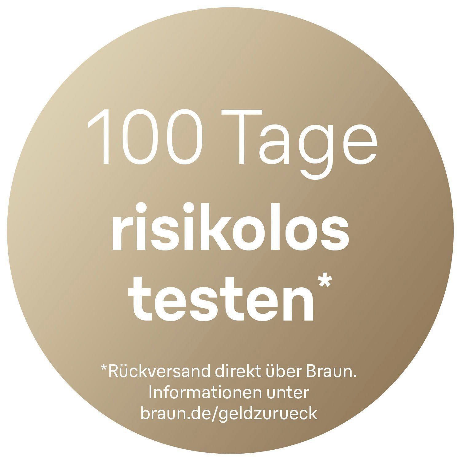 Braun Epilierer »Silk-épil 9 Flex 9-005«, kabellose Wet & Dry-Epilation, breiter Kopf mit 40 Pinzetten