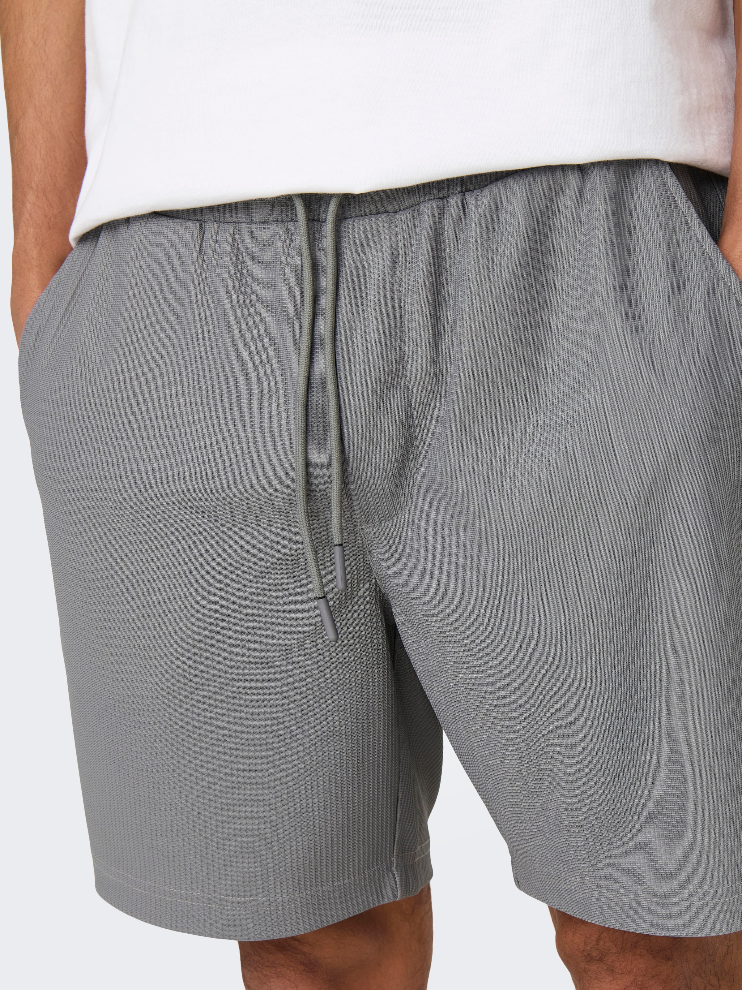 ONLY & SONS Shorts »ONSTEL LIFE PLIZZE SHORTS NOOS«