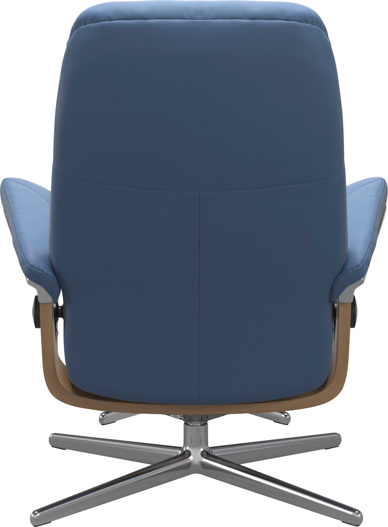 Stressless® Fußhocker »Consul«, mit Cross Base, Größe S, M & L, Holzakzent Eiche