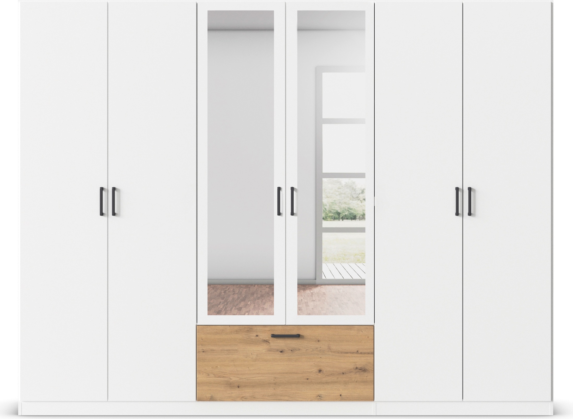 rauch Drehtürenschrank »Kleiderschrank Schrank Garderobe Wäscheschrank BARI günstig online kaufen