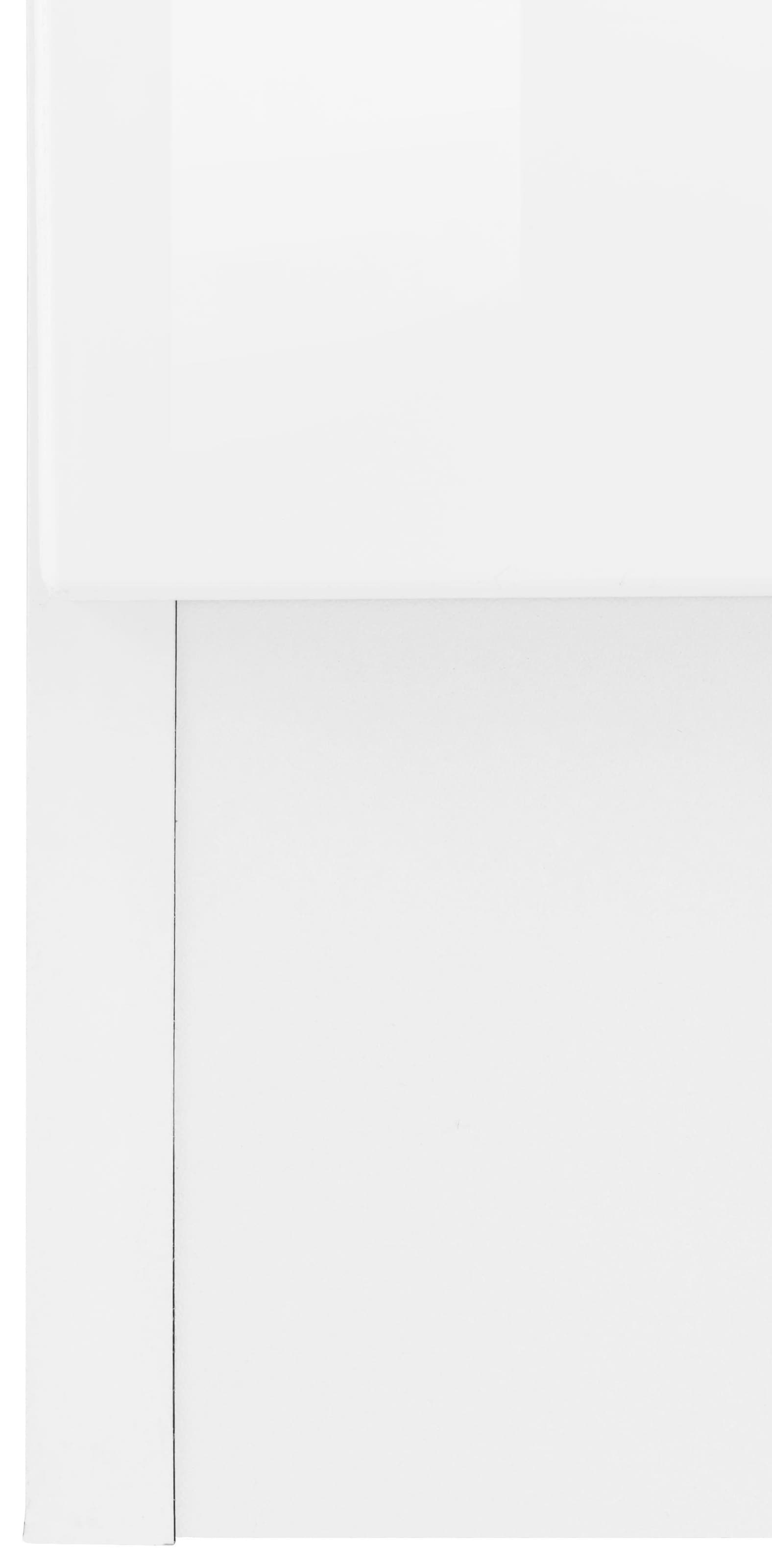 KOCHSTATION Küchenzeile »KS-Tulsa«, mit E-Geräten, Breite 210 cm, schwarze Metallgriffe, MDF Fronten