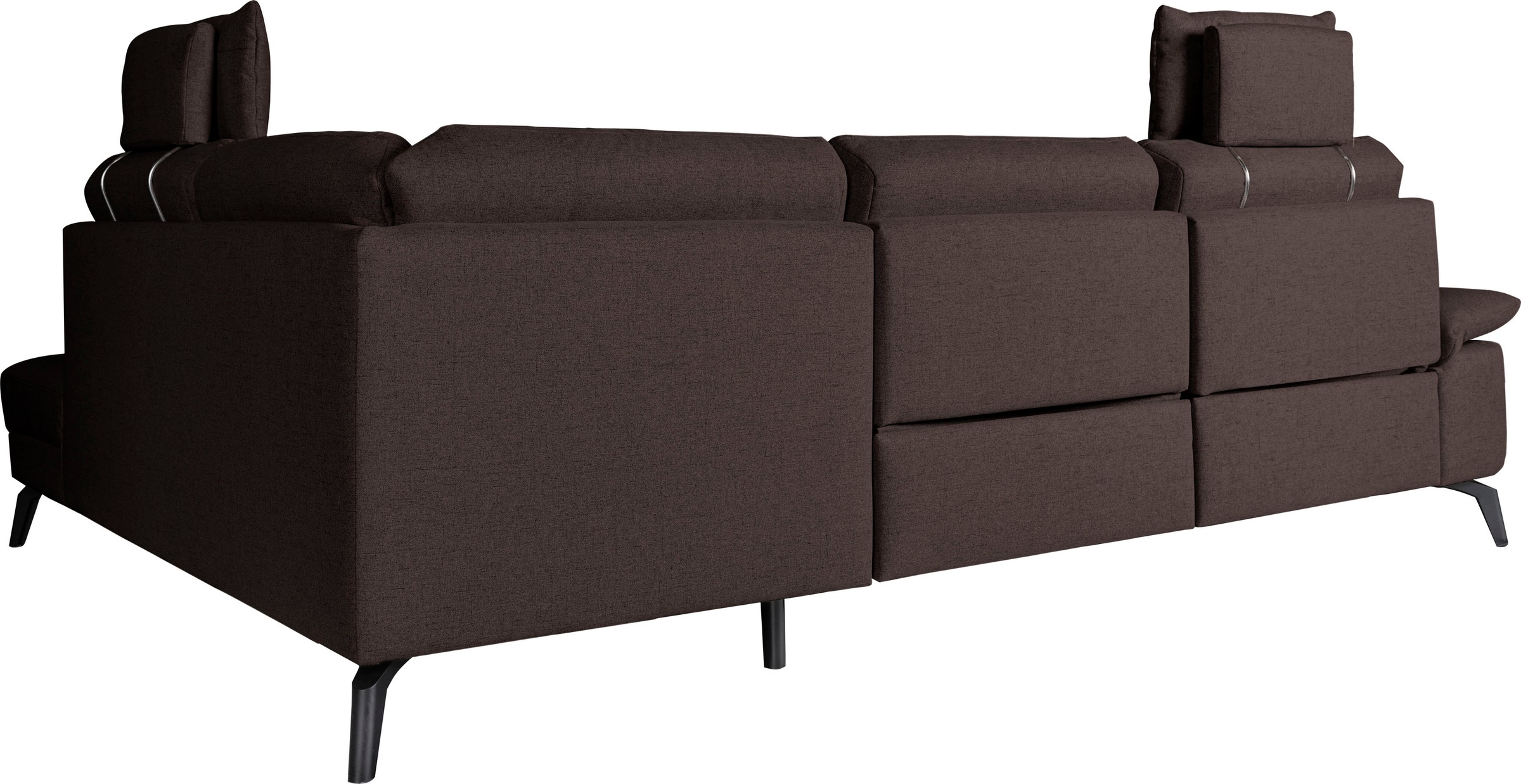 alina Ecksofa inkl. Kopfstützen, wahlweise mit Relaxfunktion, Breite: 267 c günstig online kaufen