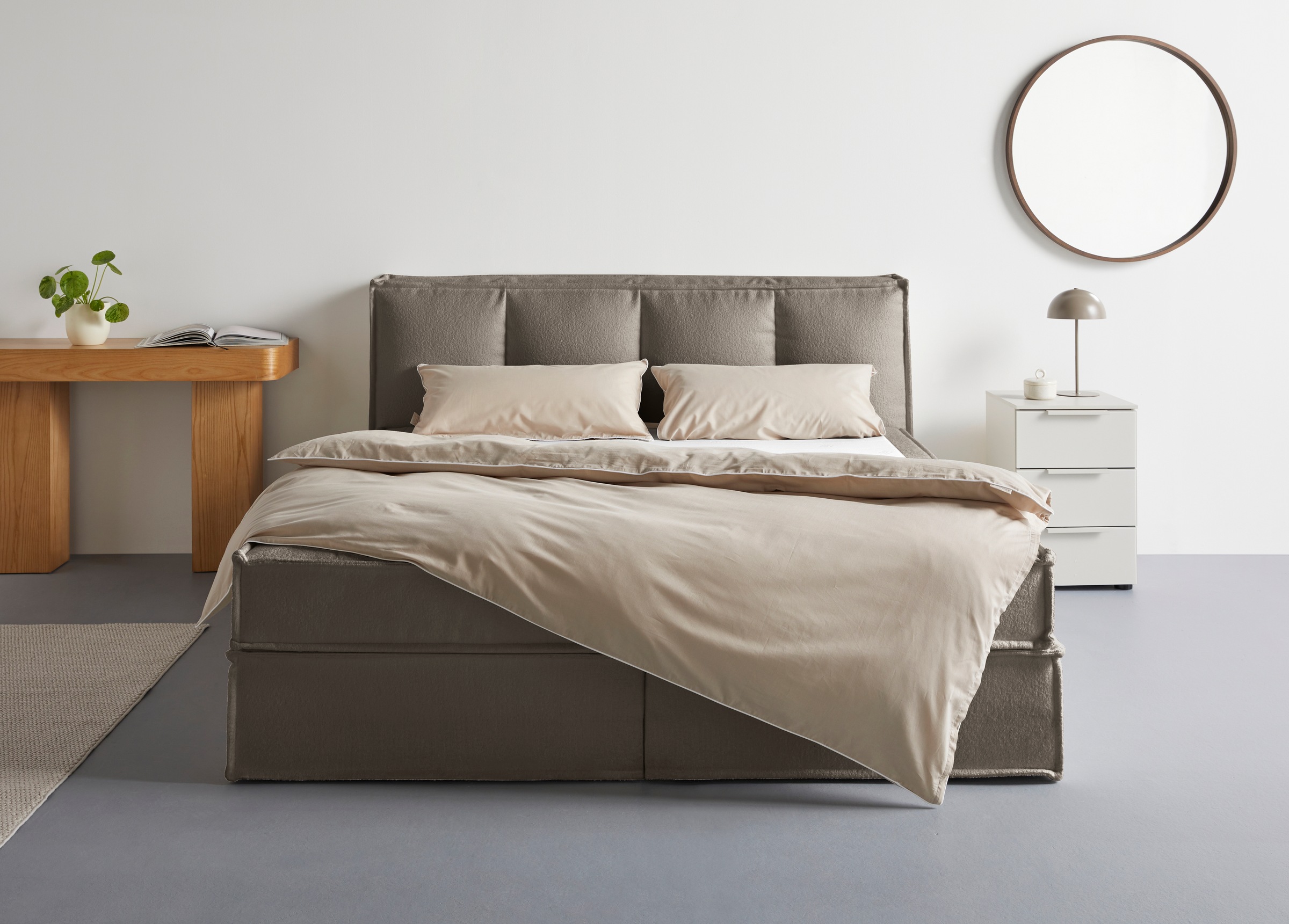 LeGer Home by Lena Gercke Boxspringbett »Addyson«, (Härtegrade H2, H3 und H günstig online kaufen