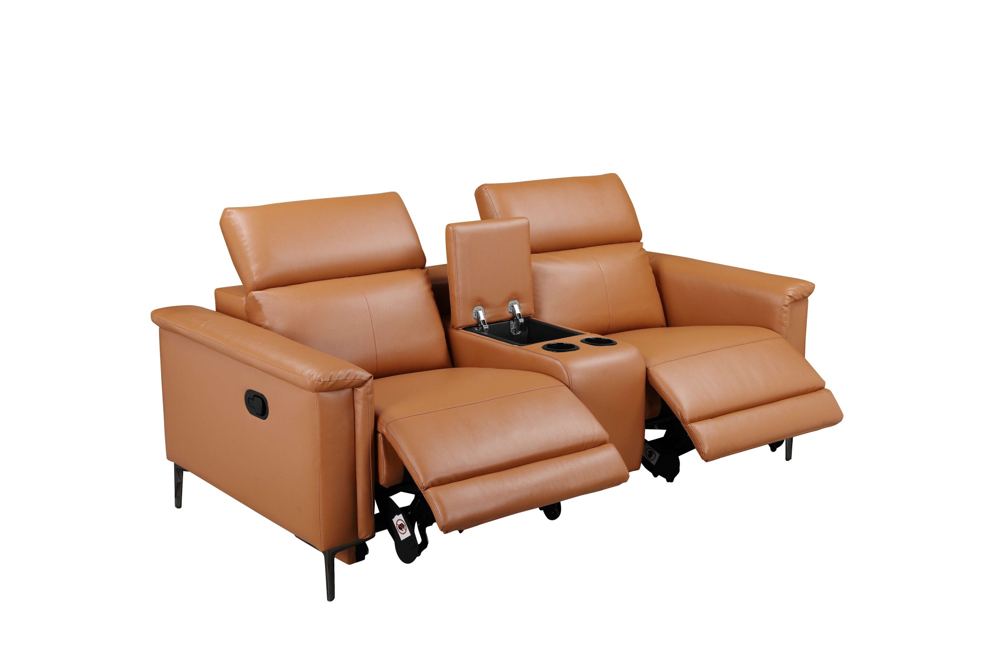 Places of Style 2-Sitzer »Lund, 2er-Kinosofa, TV-Sessel, Multimedia-Sofa, USB-A,«, m. elektrischer o. manueller Relaxfunktion, Getränkehalter u. Staufach