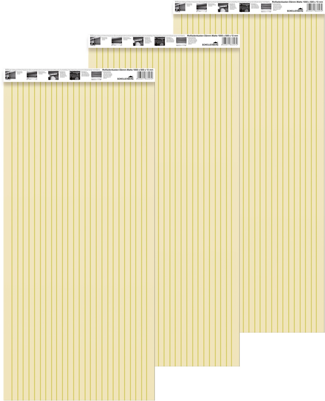 SCHELLENBERG Rollladenkastendämmung »einteilig, 100 x 50 x 1,3 cm«, Thermoi günstig online kaufen