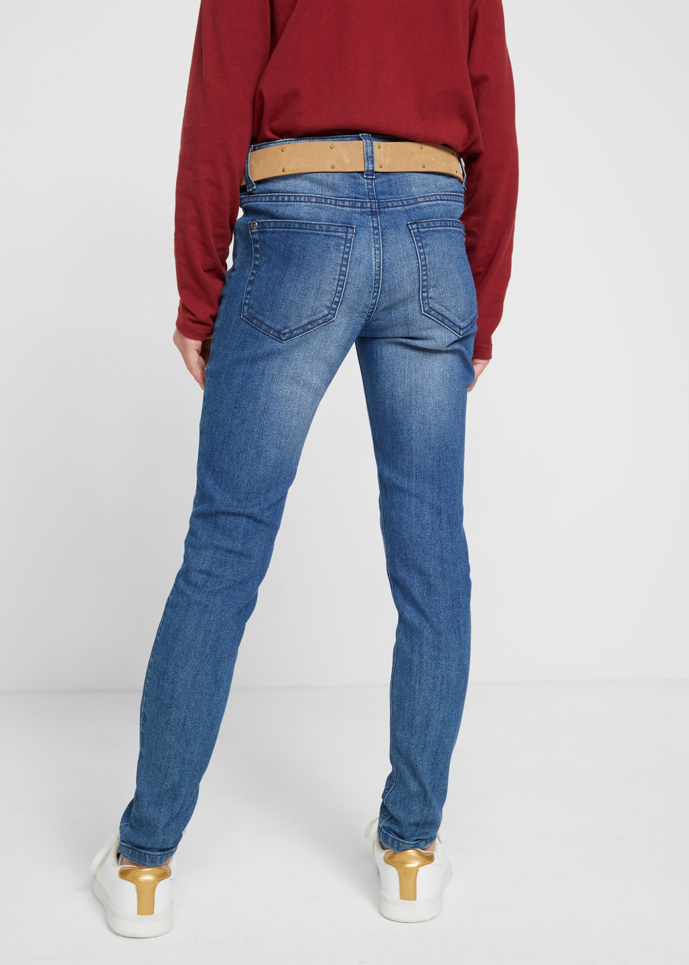 bonprix Skinny-fit-Jeans Skinny-Jeans Mid Waist