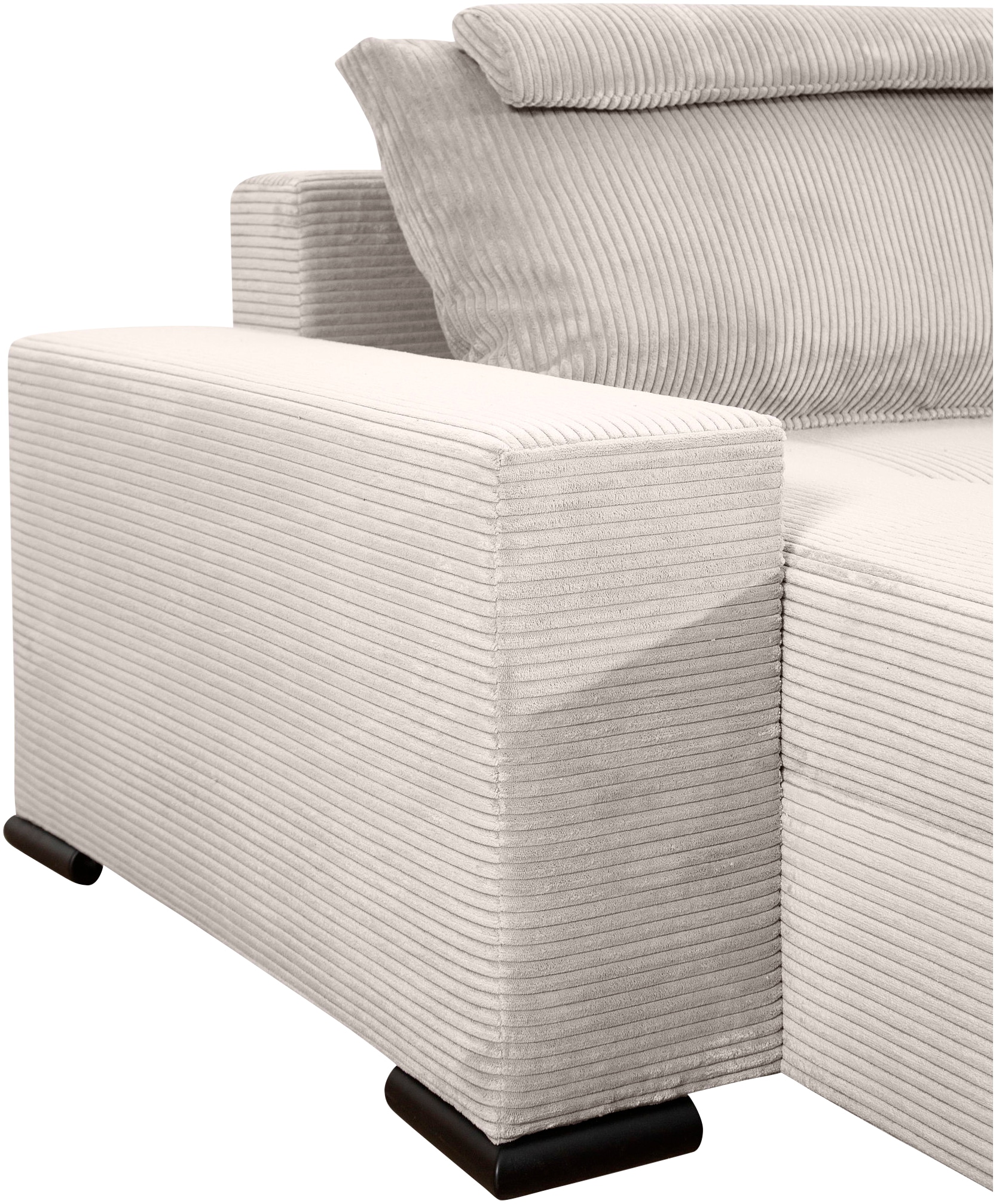 COLLECTION AB Wohnlandschaft »XXXL-Josy Relax U-Form Breite 352 cm, mit 2 gleich großen Recamieren«, inkl. Bettfunktion, Bettkasten, mit 4 Rückenkissen in zwei Größen