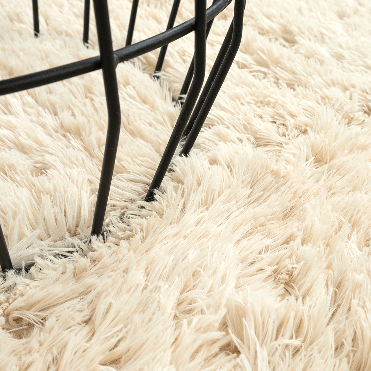 the carpet Teppich »Soft Shaggy«, rund, 35 mm Höhe, Flauschiger Hochflor Teppich, Wohnzimmer, Anti-Rutsch Unterseite