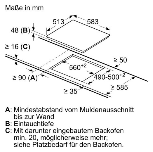 BOSCH Backofen-Set »HBA578BS0«, mit Teleskopauszug nachrüstbar, Pyrolyse-Selbstreinigung
