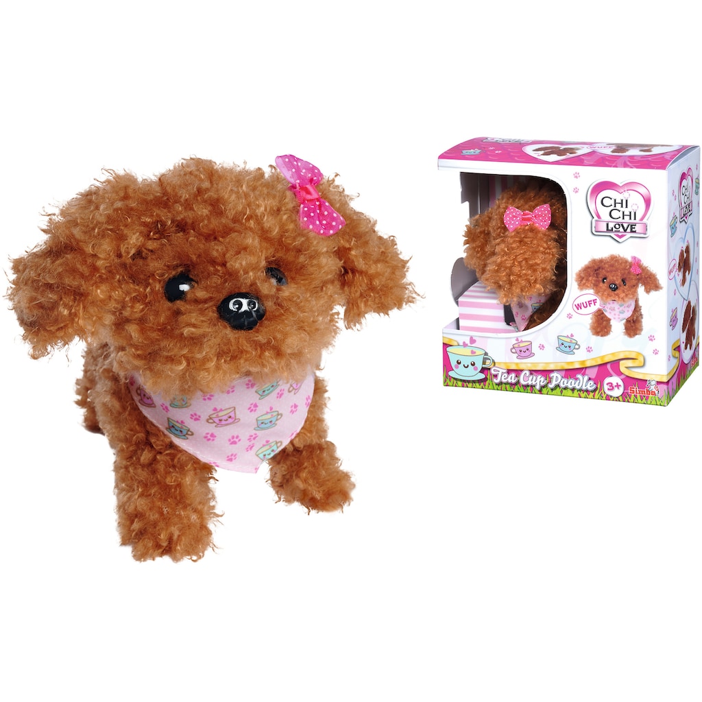 SIMBA Plüschfigur »Chi Chi Love, Tea Cup Poodle Puppy«