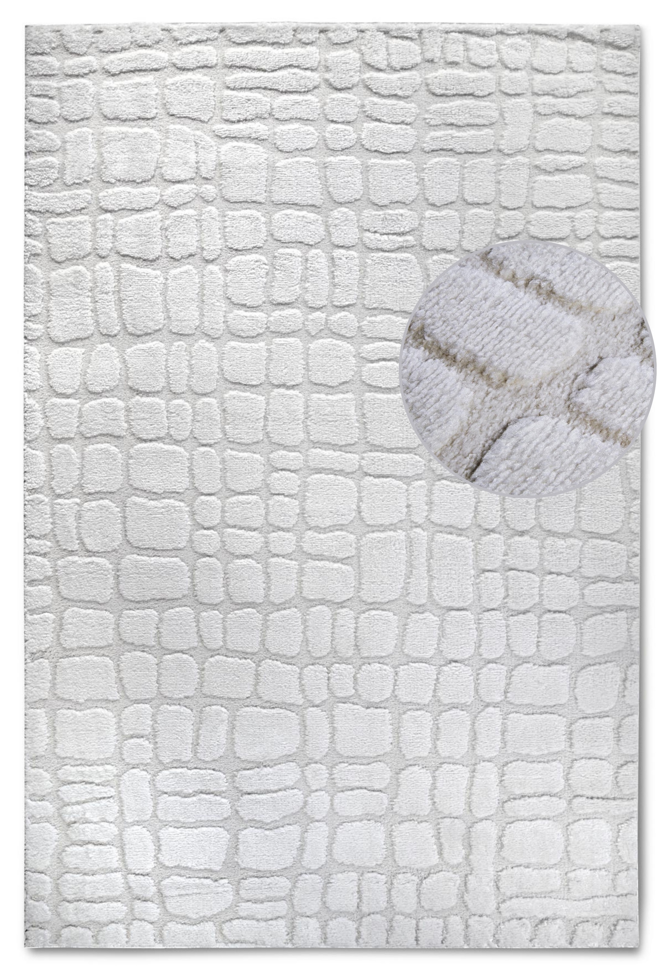 ELLE DECORATION Designteppich »Artistique«, rechteckig, 18 mm Höhe, Hochflo günstig online kaufen