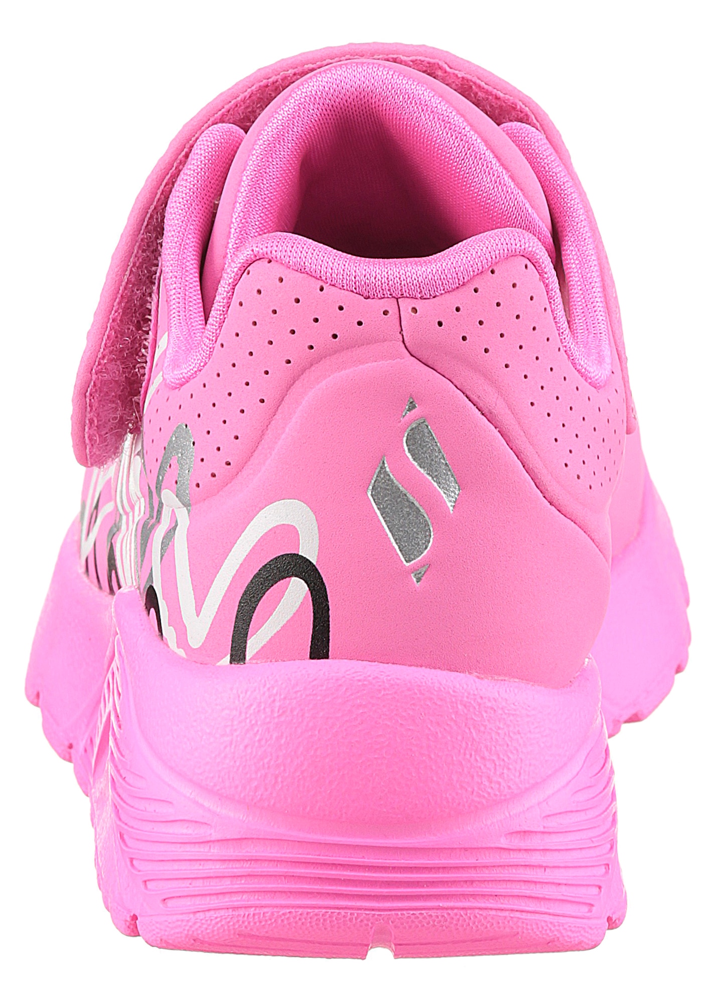 Skechers Sneaker »UNO LITE«, Klettschuh mit bunten Herzen, Größenschablone zum Download