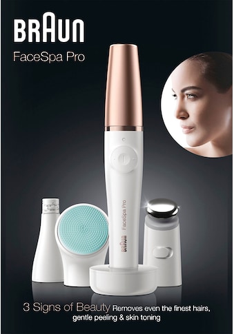 Gesichtsepilierer »FaceSpa Pro 913«