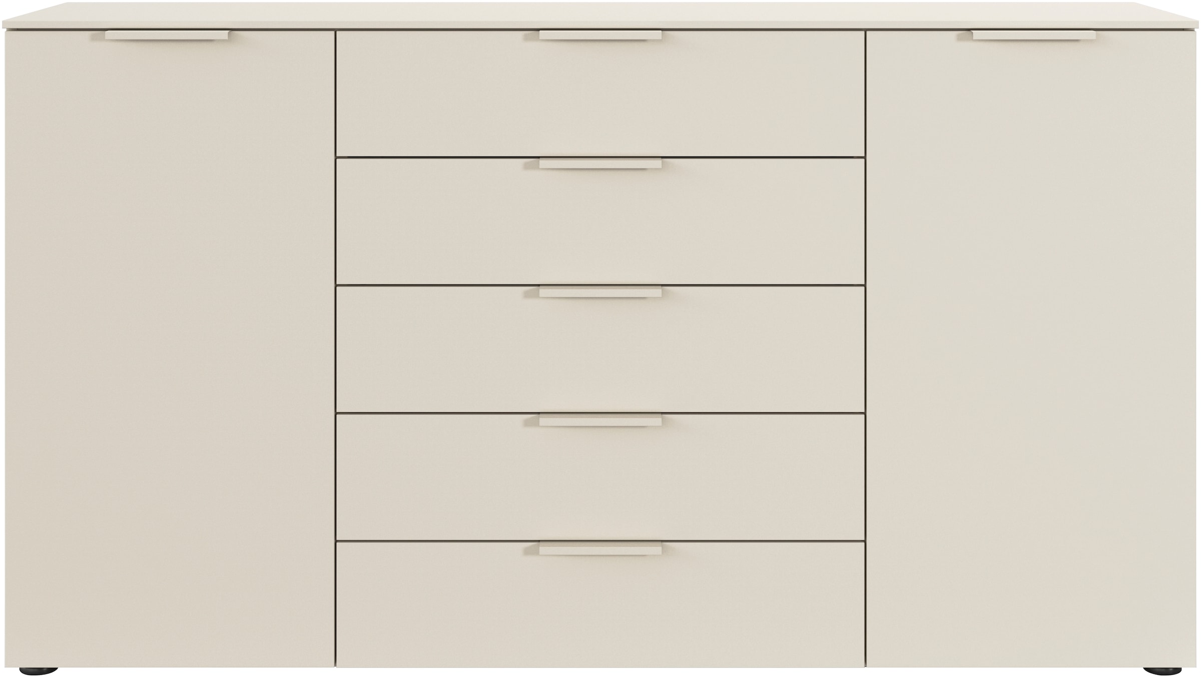 rauch Schubkastenkommode »Flipp Schubladenkommode Wäscheschrank Schrank Bestseller OTTO´s Choice«, (Breite 160/180 cm mit 4 Einlegeböden), 2-türig mit 5 Schubladen und Soft-Close-Funktion in zwei Breiten