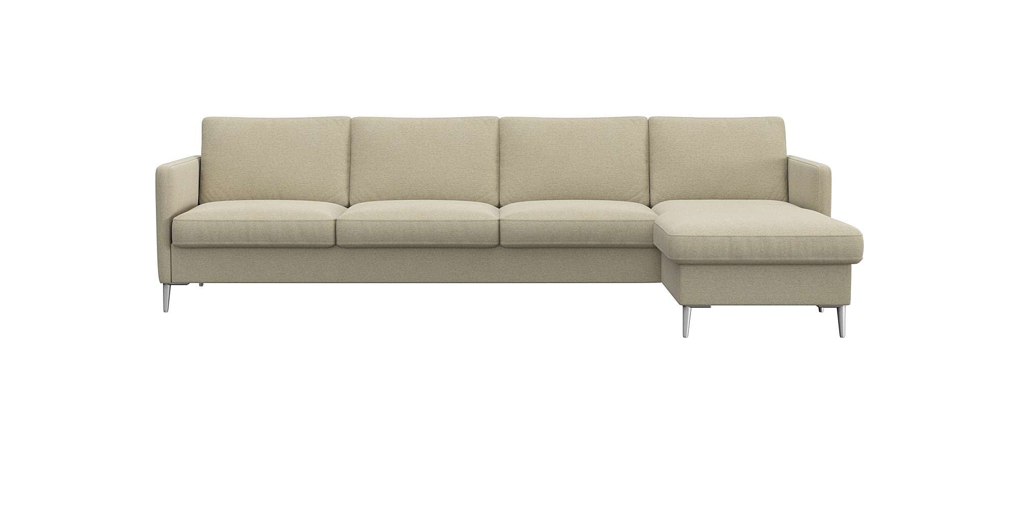 FLEXLUX Ecksofa "Fiore, L-Form, bequem und komfortabel durch hochwertigem S günstig online kaufen