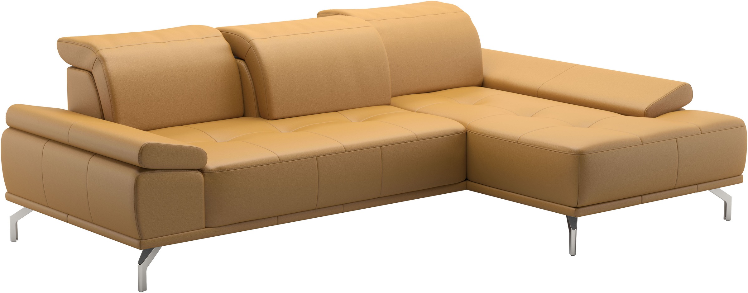 Places of Style Ecksofa »Caluna«, Inkl.Sitztiefenverstellung