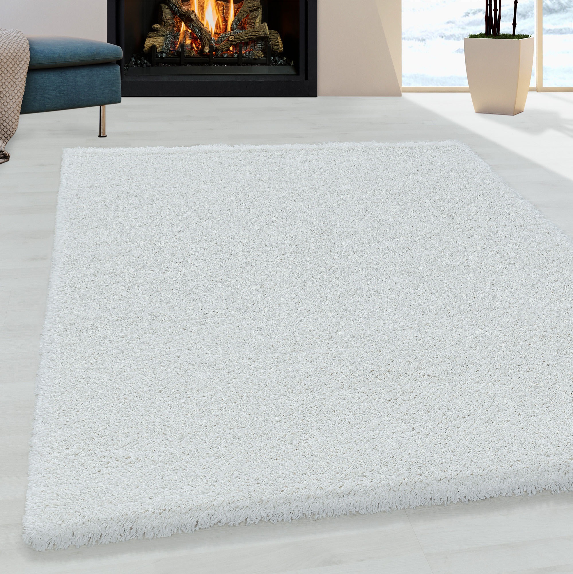 Ayyildiz Teppiche Hochflor-Teppich »FLUFFY 3500«, rechteckig, 50 mm Höhe, L günstig online kaufen