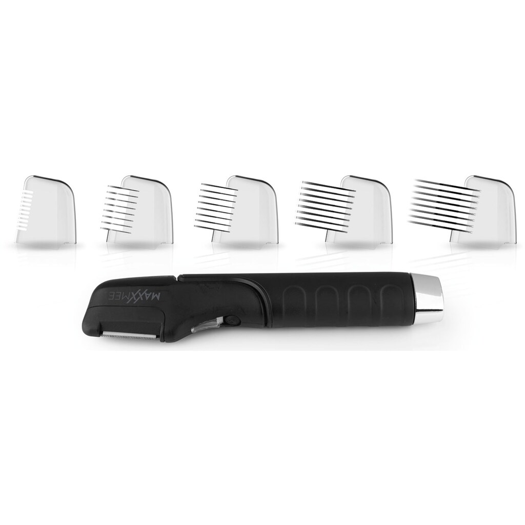 MAXXMEE Multifunktionstrimmer »Haarschneider Smart Trimm«, 5 Aufsätze