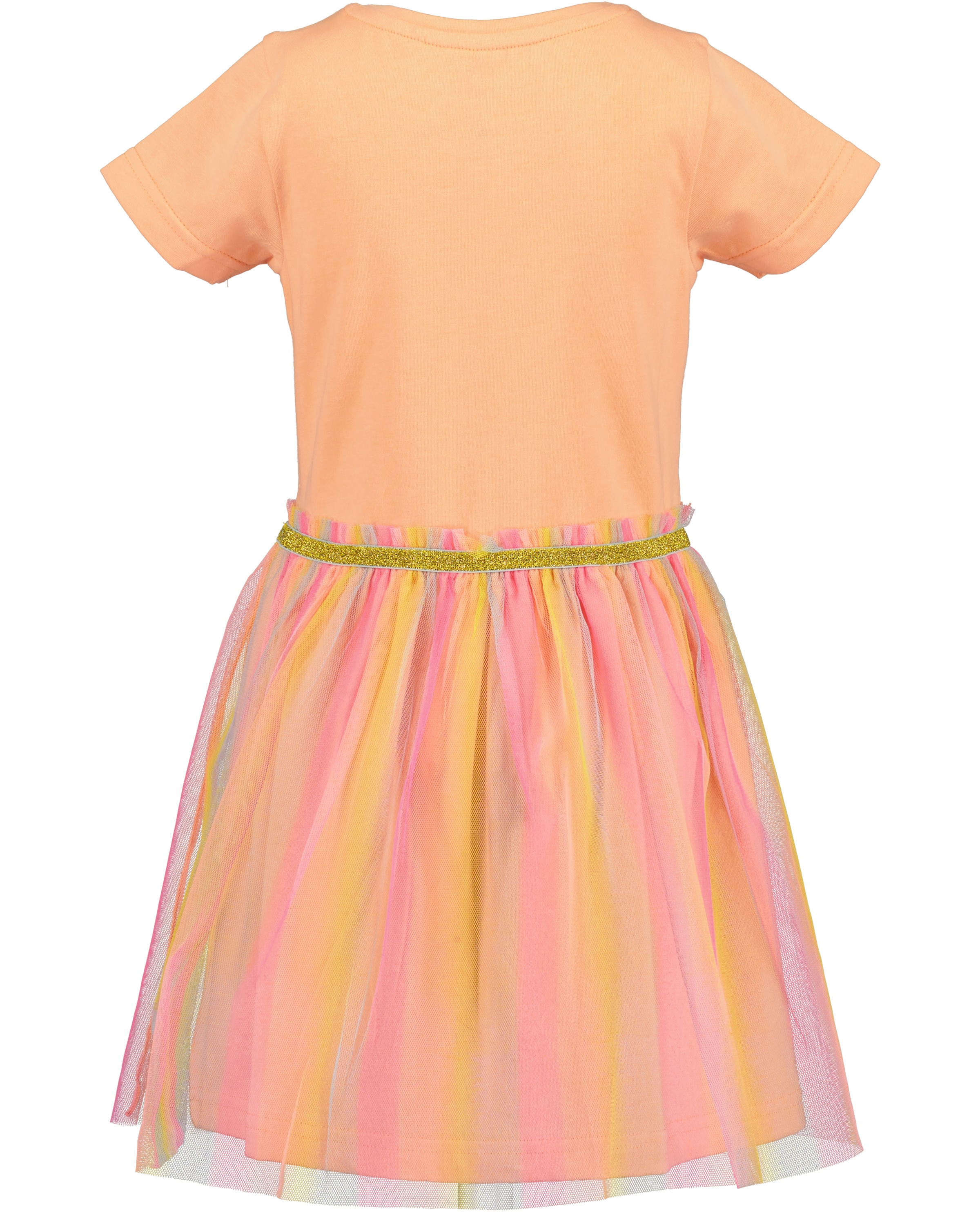 Blue Seven Jerseykleid, mit aufgesetztem Tüllrock und tollem Frontmotiv