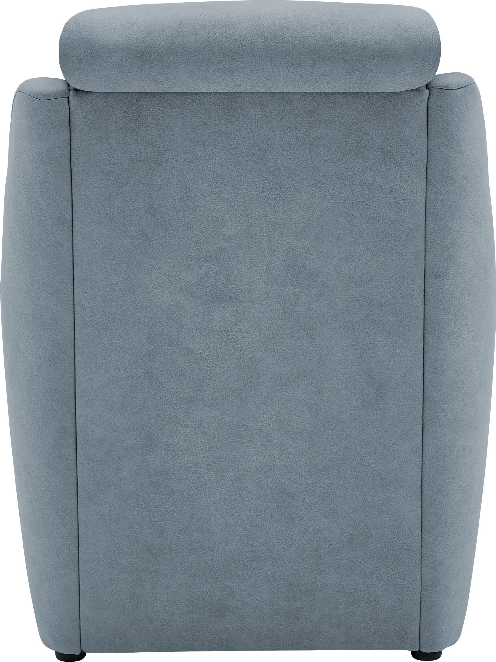 VILLA BECK Polstergarnitur »Lugano«, (Set, 3 tlg.), Kopfteilverstellung, in Sitzhöhe 46 cm, 3-Sitzer und 2x Sessel