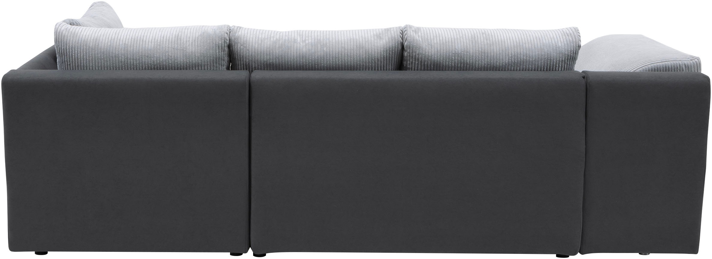 COLLECTION AB Ecksofa Sally L-Form, mit und ohne Bettfunktion, inklusive loser Rücken- und Zierkissen
