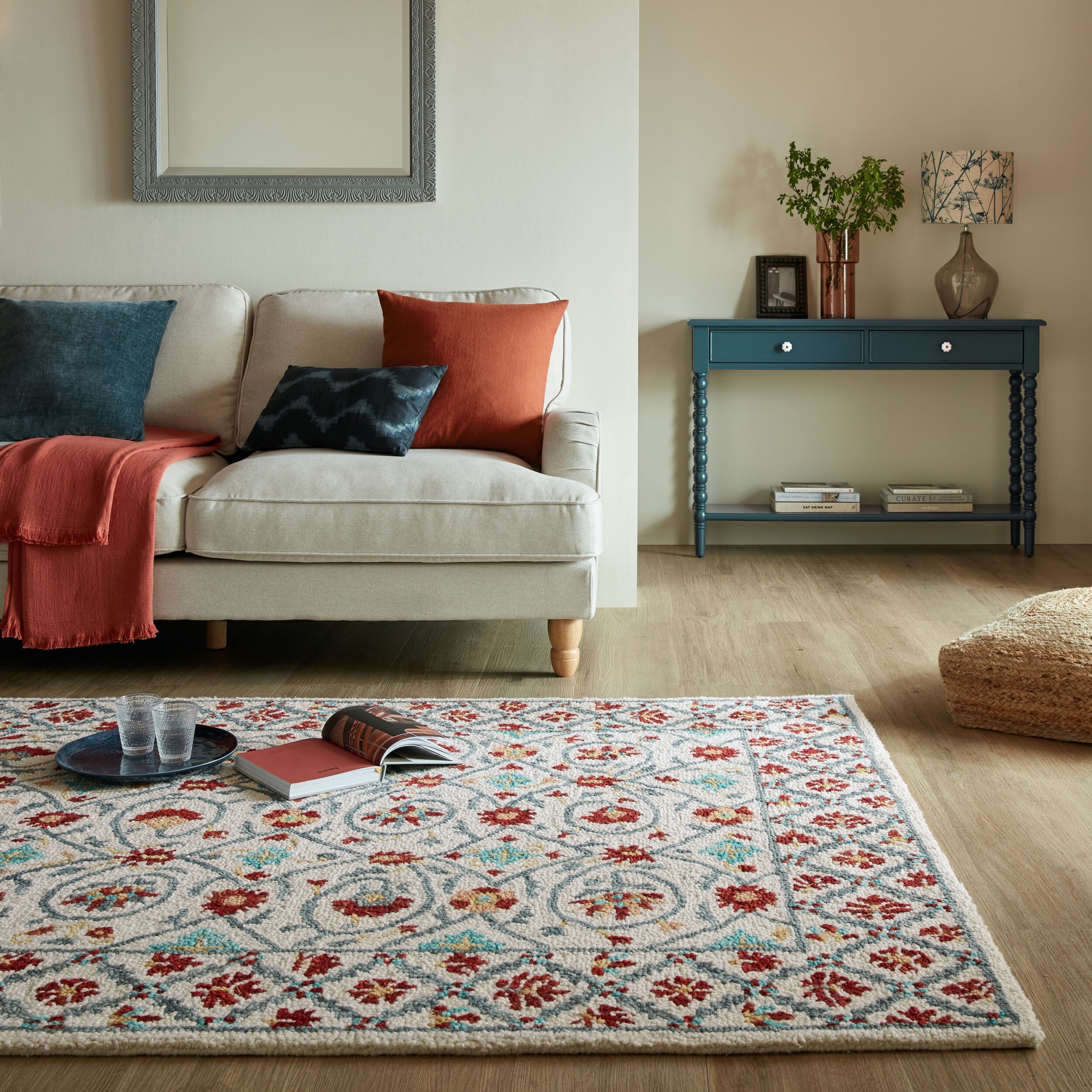 FLAIR RUGS Wollteppich »Iris Traditional«, rechteckig, 5 mm Höhe, Tradition günstig online kaufen