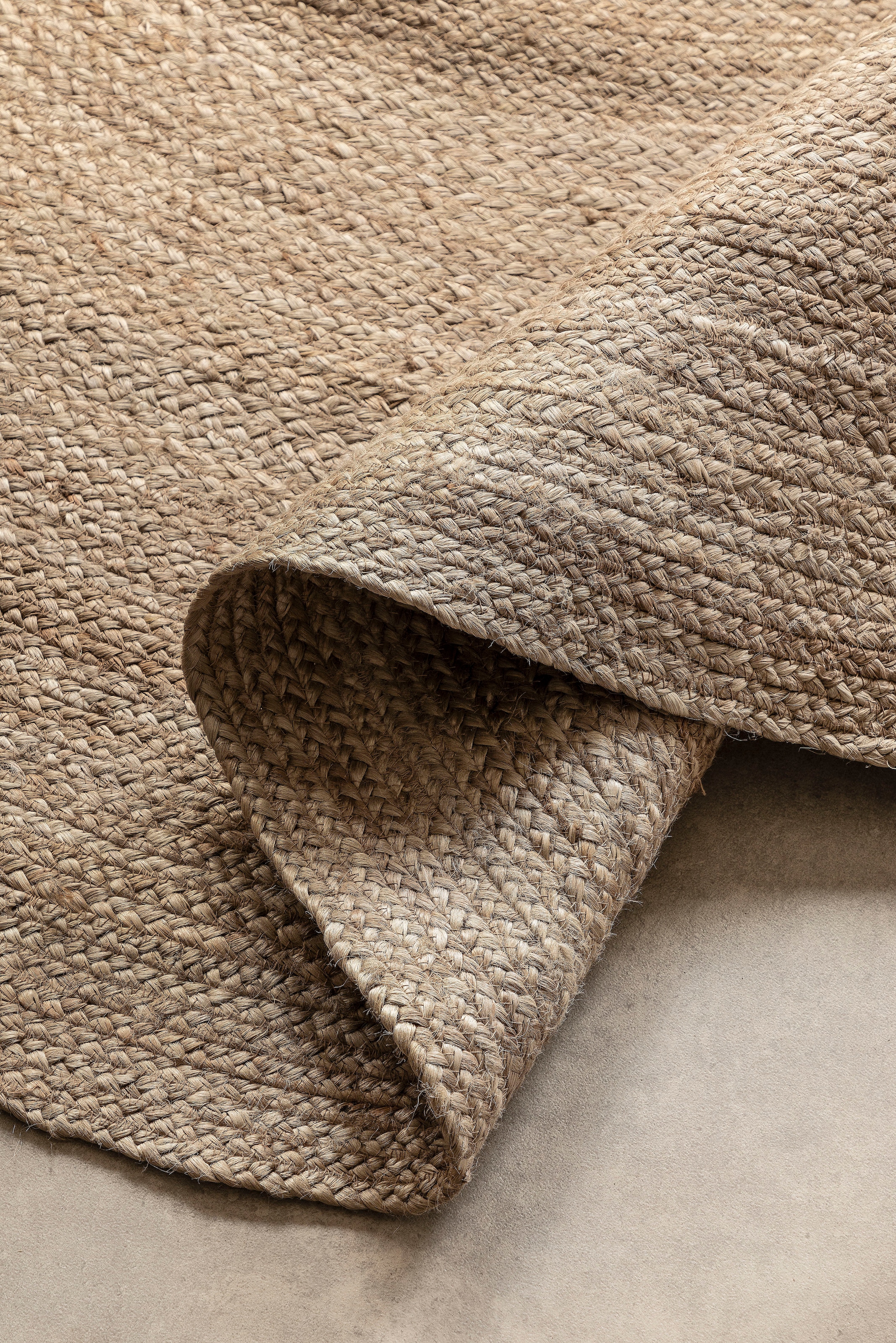 HANSE Home Teppich »Rangpur Juteteppich«, rund, 10 mm Höhe, Handgewebt, 100% Jute, Natur, Wohnzimmer, Flur, Boho, Skandi