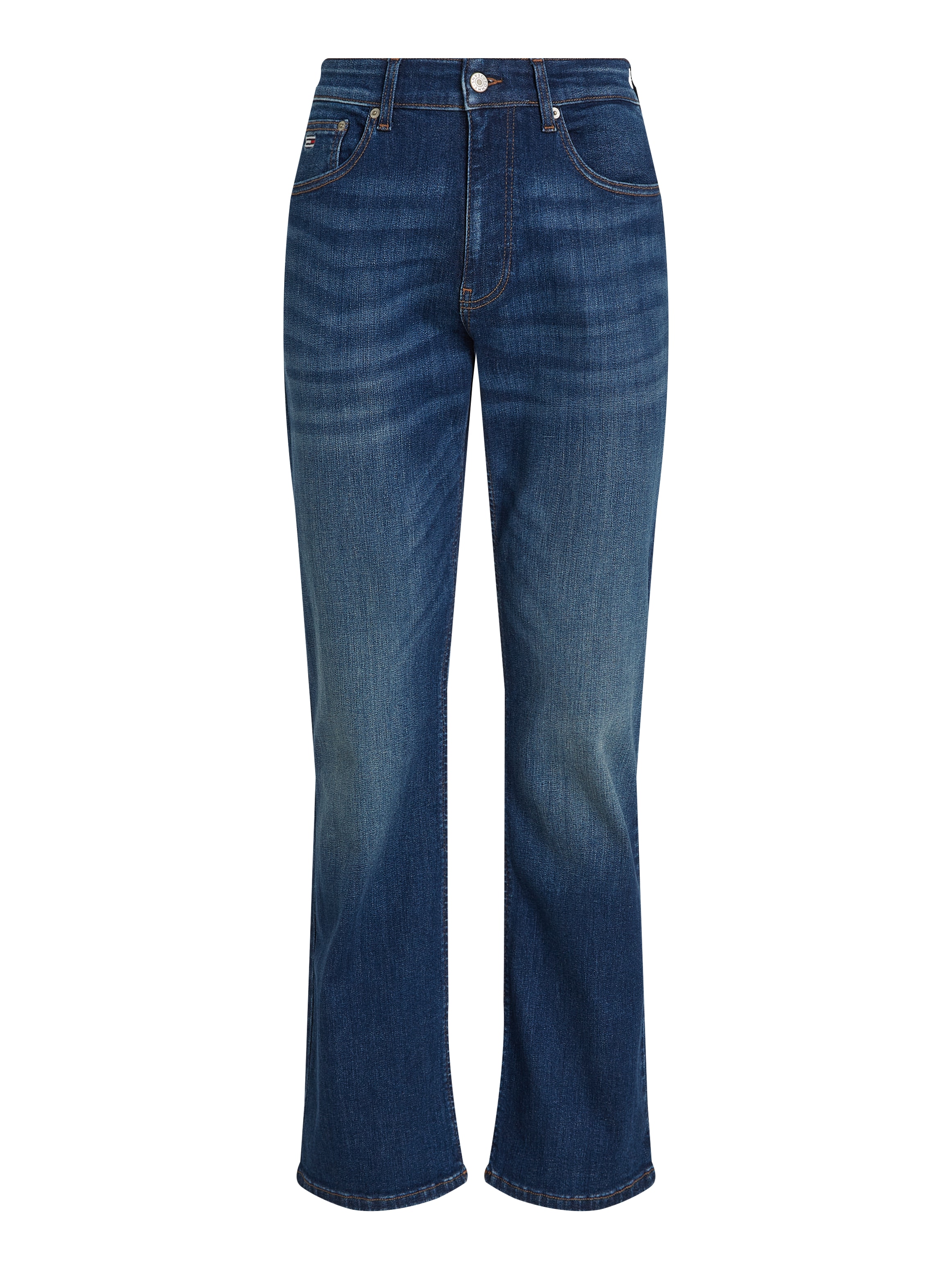 Tommy Jeans Bootcut-Jeans, in blauer Waschung