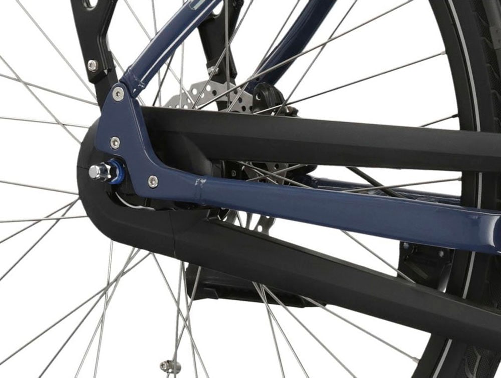 Kross E-Bike »E-Citybike Sentio Hybrid 4.0 28 Zoll blau«, 7 Gang, Shimano, NEXUS, Mittelmotor 250 W, Pedelec, Elektrofahrrad für Damen und Herren