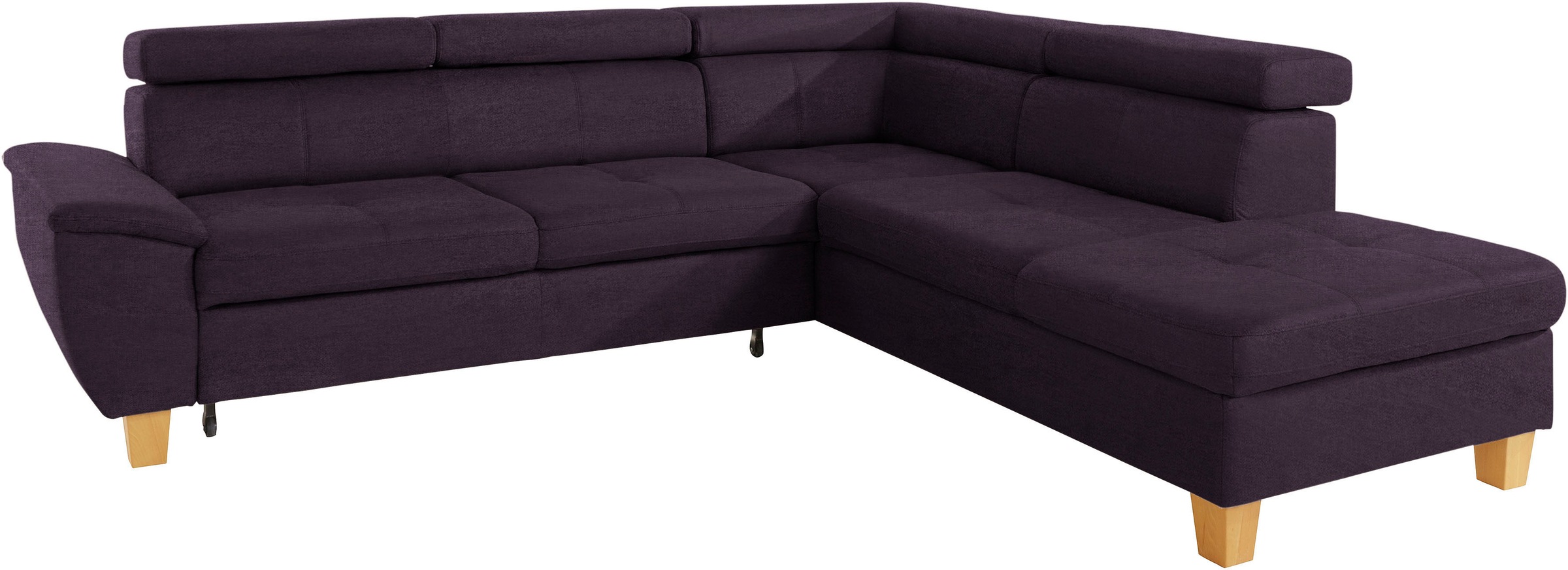 exxpo - sofa fashion Ecksofa »Enya, hoher Sitzkomfort, Breite 266cm, bequem günstig online kaufen