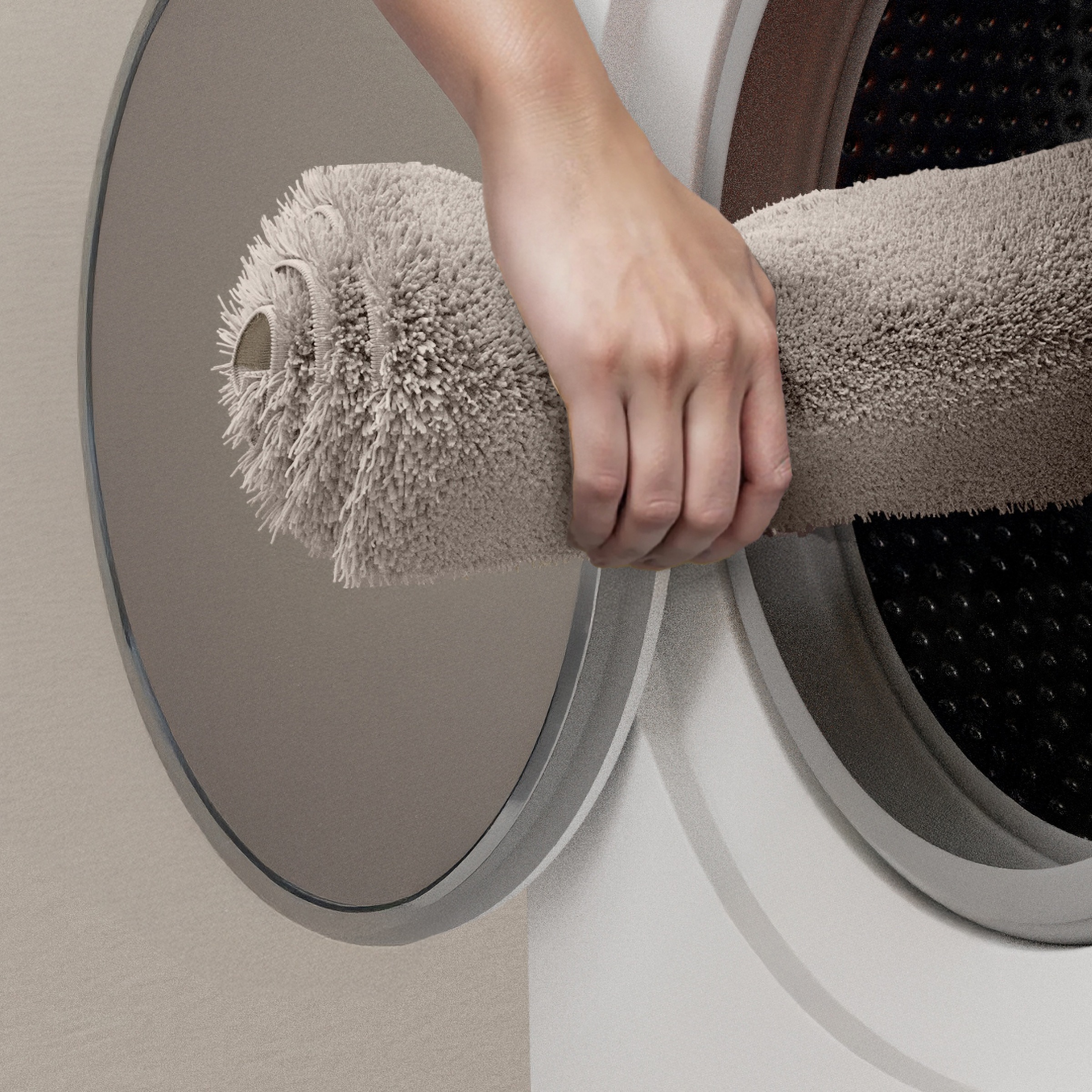 Grund Badematte »Molena«, rutschhemmend beschichtet, fußbodenheizungsgeeignet, Hoher LUXURYSOFT-Flor aus Polyester, 5 Jahre Garantie