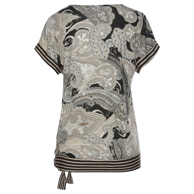 LASCANA Kurzarmshirt, mit Paisleyprint bequem kaufen