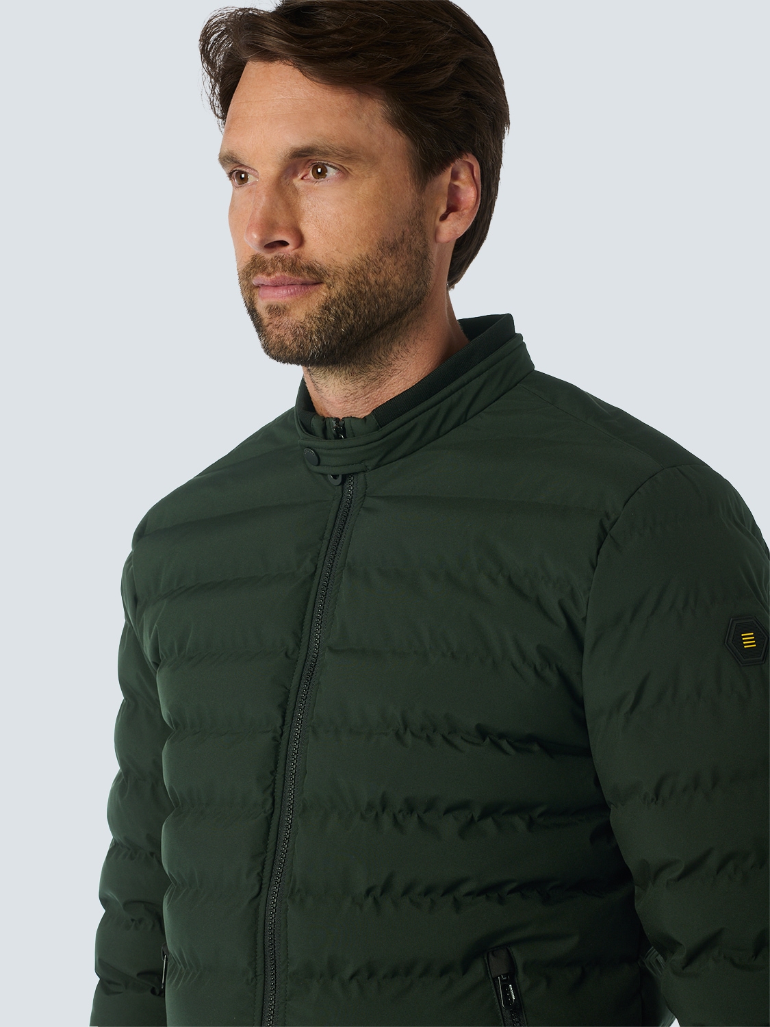 NO EXCESS Leichtdaunenjacke »No Excess Leichte Steppjacke mit sportlichem Look«