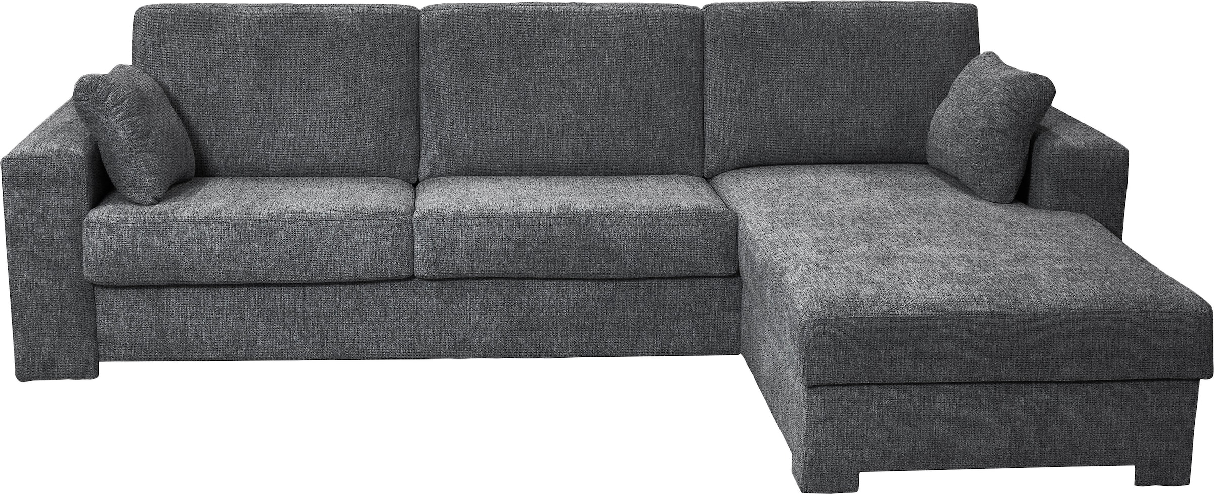 Home affaire Ecksofa »Roma "M" Matratzenhöhe 14 cm, Dauerschlaffunktion, mit Unterfederung,«, Liegemaße ca 143x198 cm, L-Form