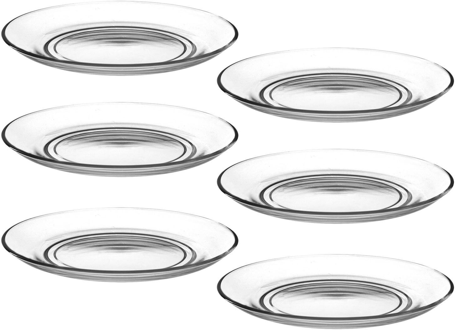 LEONARDO Dessertteller »Senso« Glas, Ø 21 cm klar