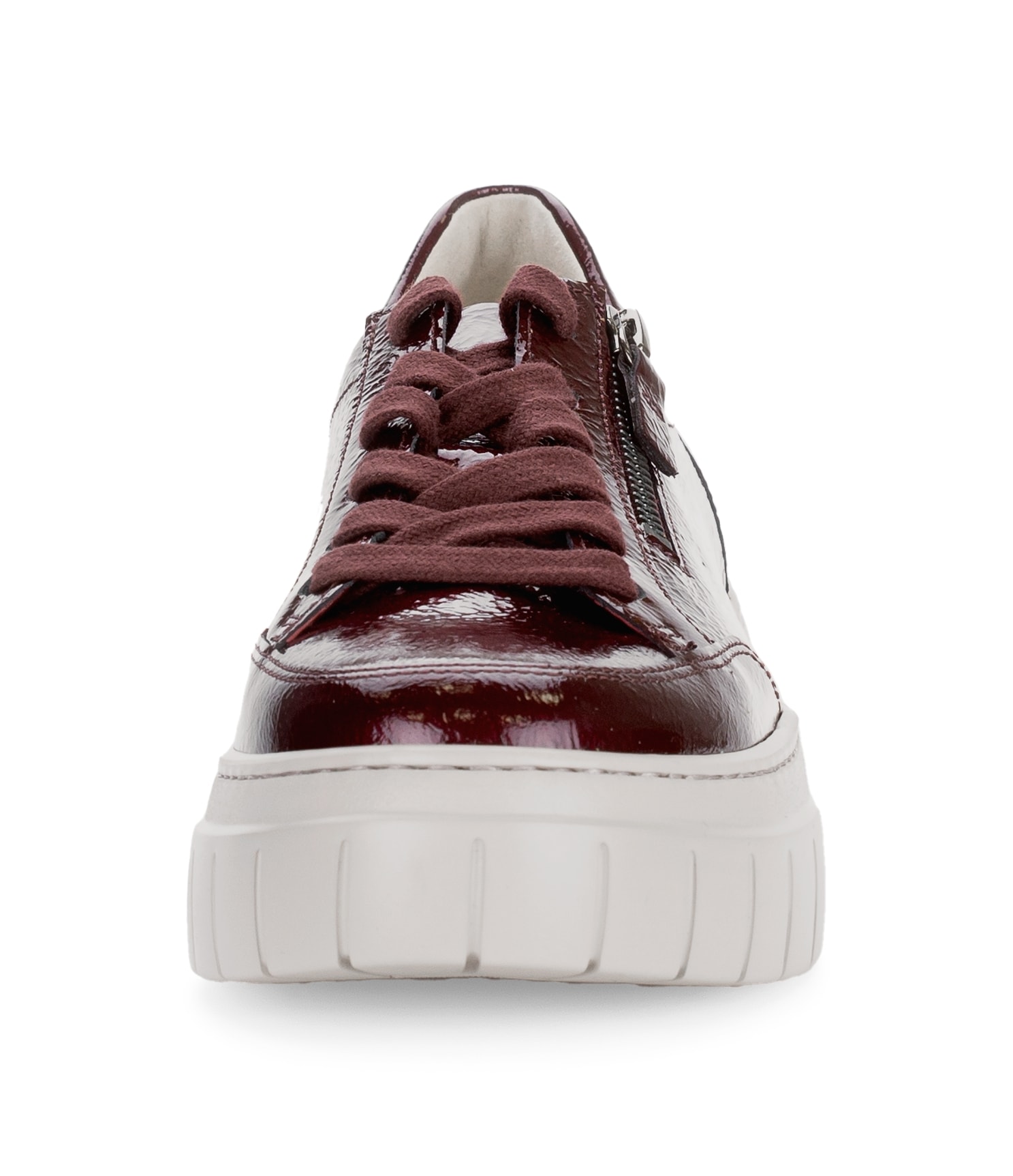 Gabor Plateausneaker, Freizeitschuh, Halbschuh, Schnürschuh mit gepolstertem Schaftrand