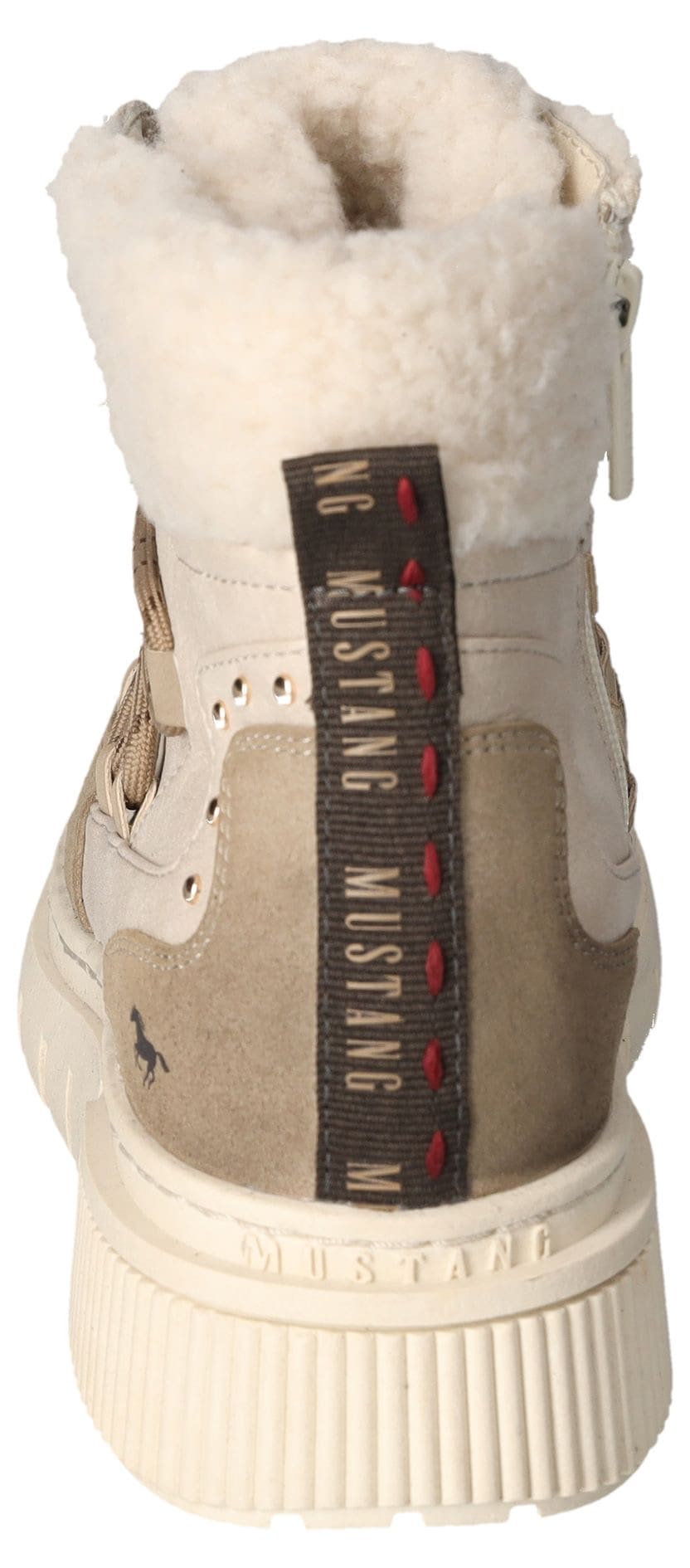Mustang Shoes Winterboots, Schnürboots, Snowboots mit praktischem Innenreißverschluss