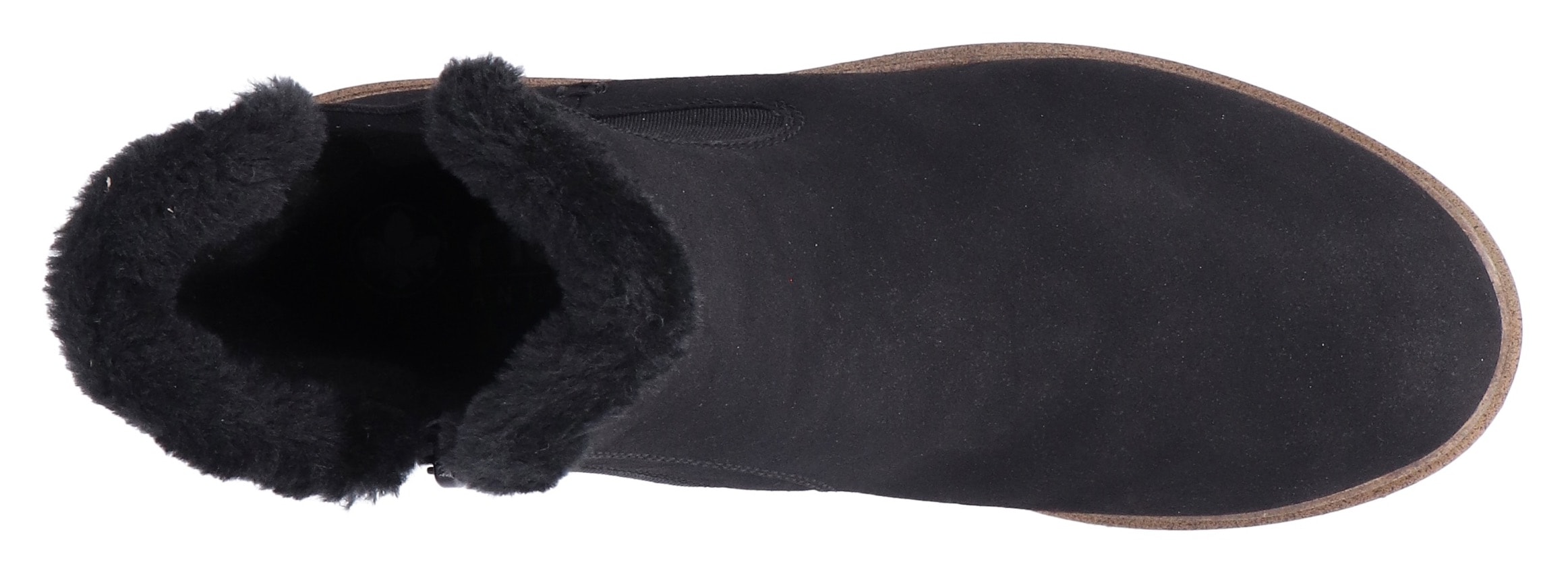 Rieker Winterboots  Chelseaboots, Winterstiefelette, Blockabsatz, mit Innenreißverschluss