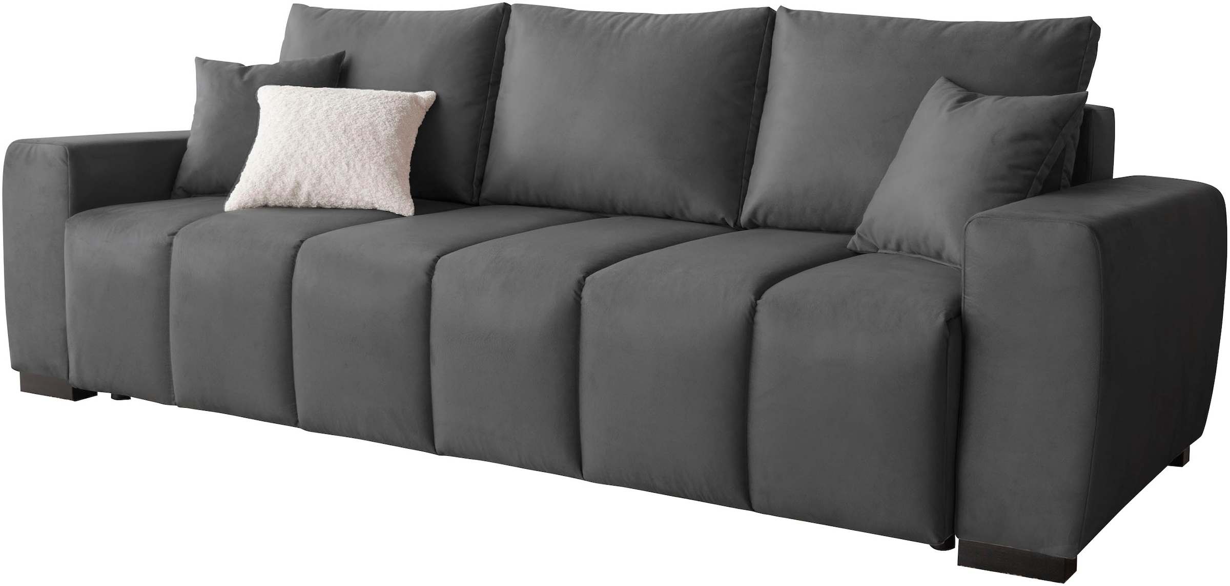 Home affaire Schlafsofa »Bello« mit Bettfunktion, Bettkasten, Frei im Raum günstig online kaufen