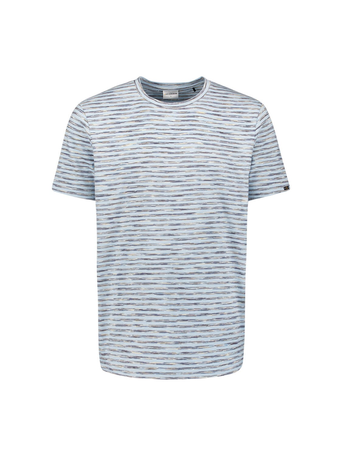 NO EXCESS T-Shirt »No Excess Gestreiftes Crewneck t-shirt«