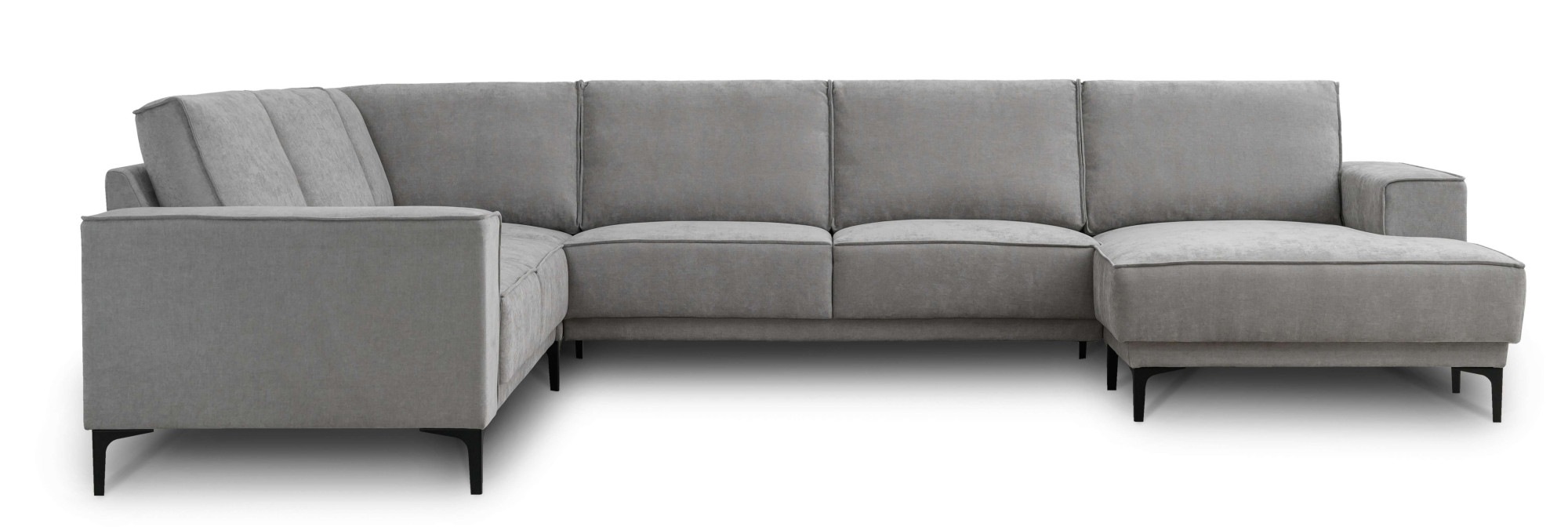 Places of Style Wohnlandschaft »XXL Sofa Oland, Struktur, Flachgewebe, Luxu günstig online kaufen
