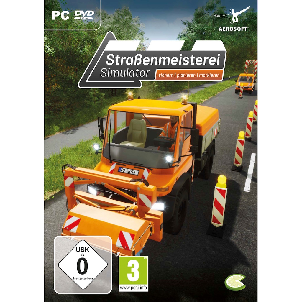 aerosoft Spielesoftware »Straßenmeisterei Simulator«, PC