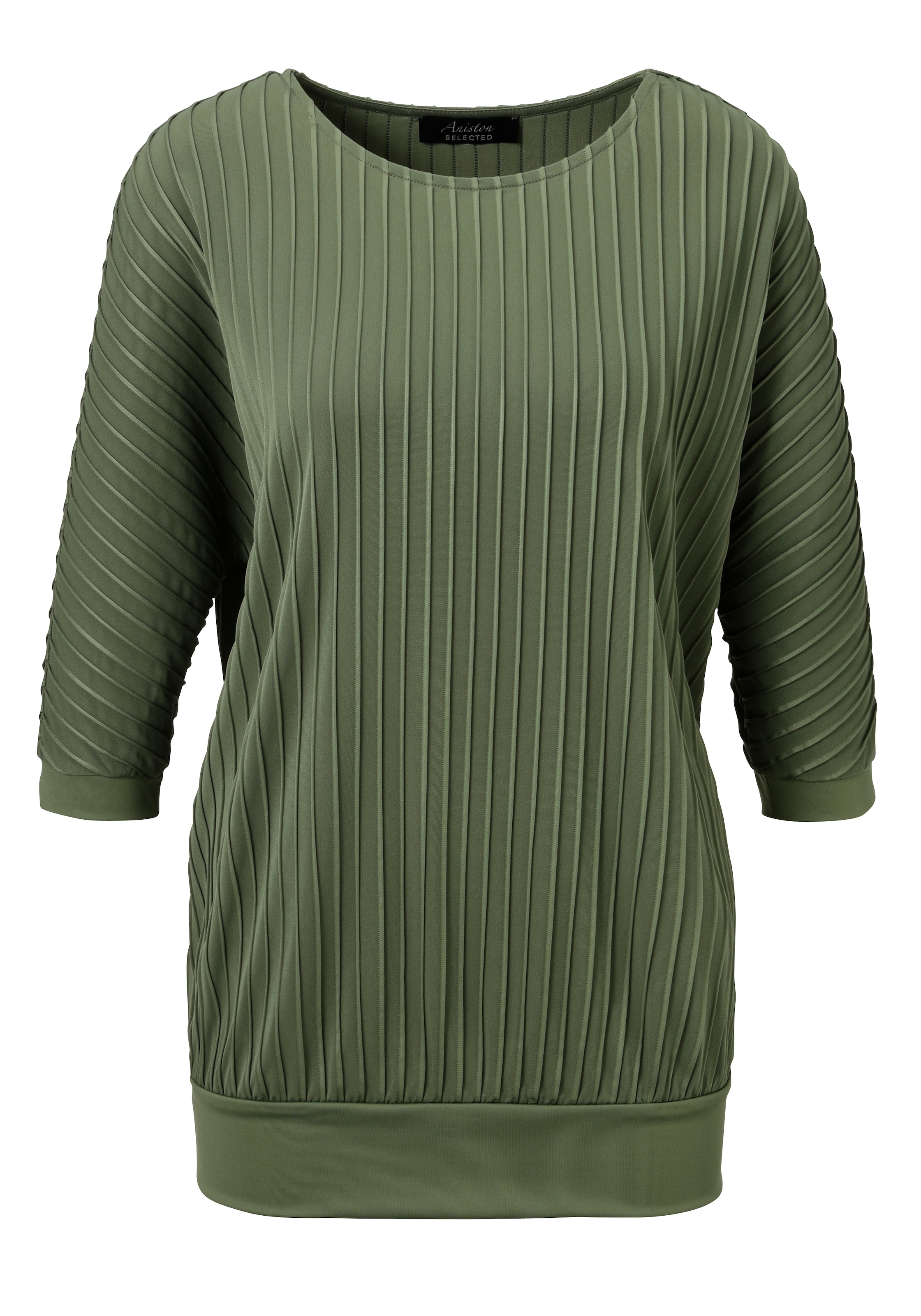 Aniston SELECTED Fledermausshirt mit moderner Oberflächenstruktur