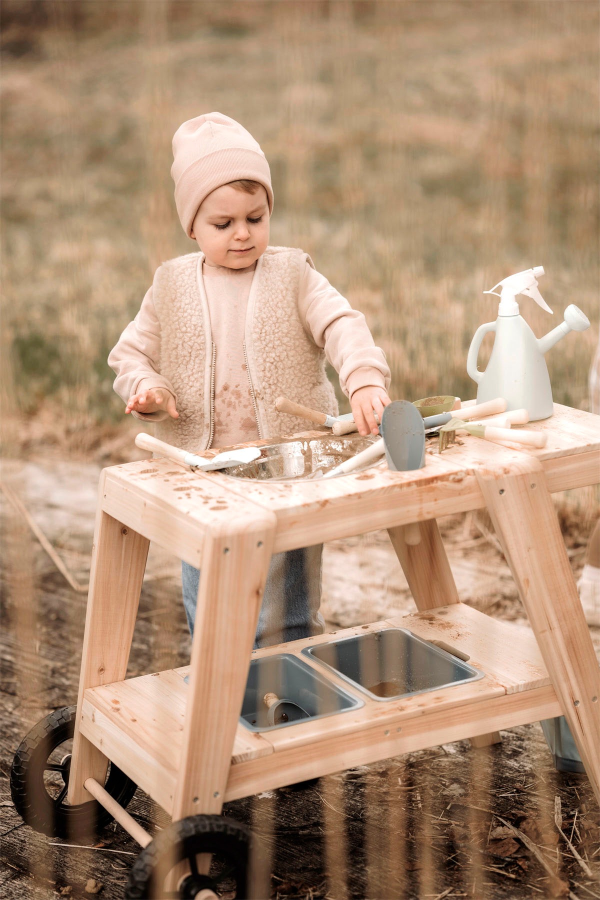 Small Foot Outdoor-Spielküche »Matschküche kompakt«