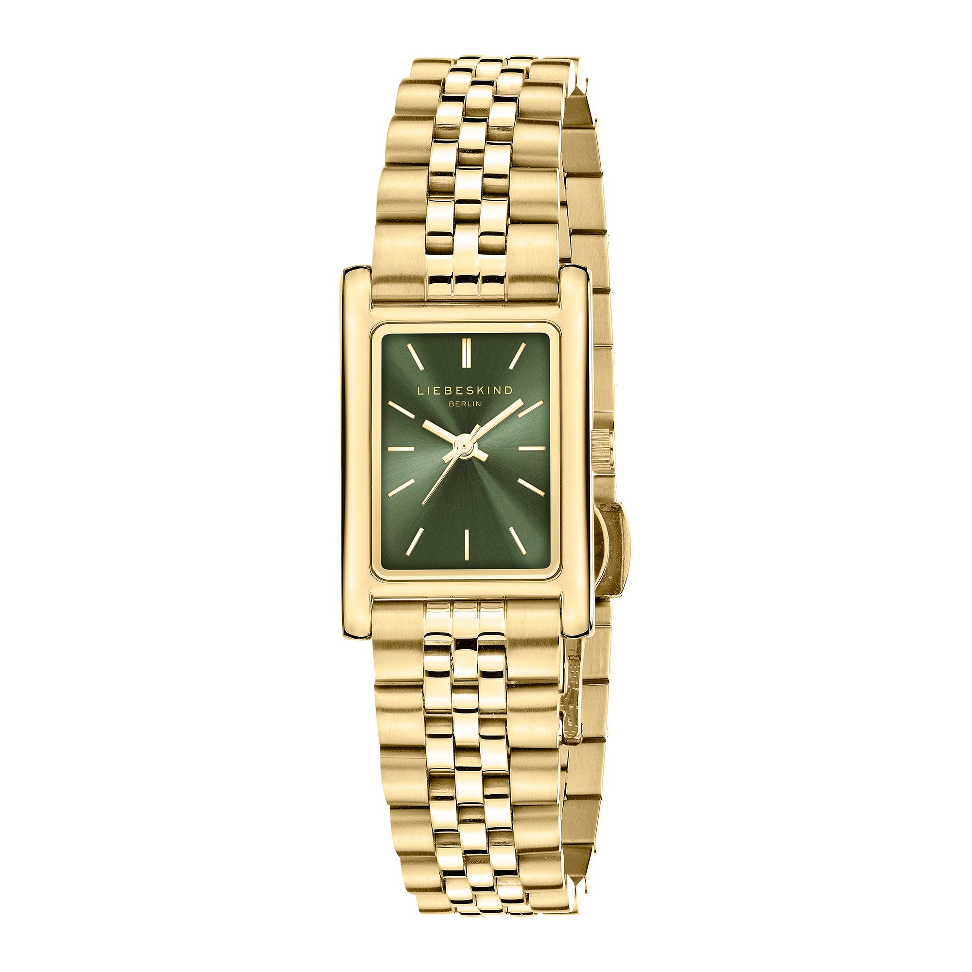Liebeskind Berlin Quarzuhr »Classic Square«, Armbanduhr, Damenuhr, Edelstahlarmband, analog