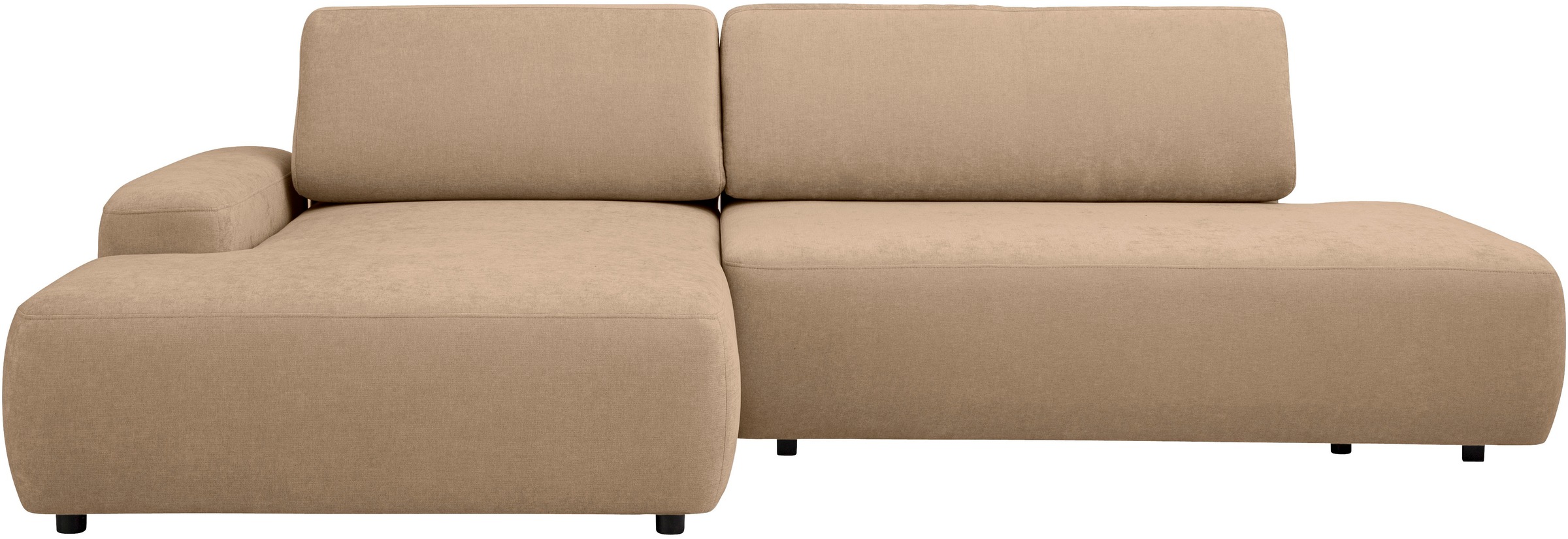 Home affaire Ecksofa »TORGE, Schlafsofa Cord, Samtvelours u. Strukur fein, günstig online kaufen